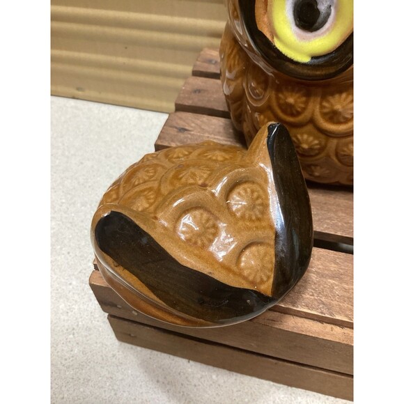 Vintage Owl Sugar and Cream Set Made in Japan - Picture 4 of 15